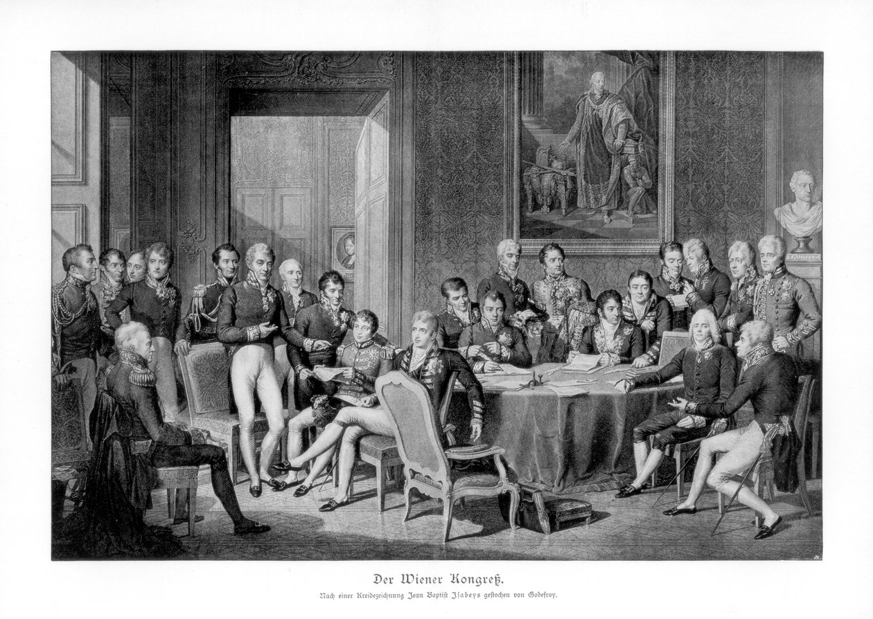 Wienerkongressen, 1814-1815 1900 af Unbekannt