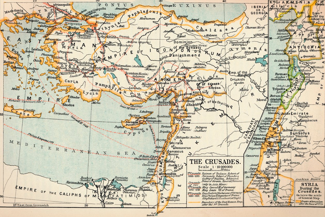 Korstogene, c1906, 1907 af Unbekannt