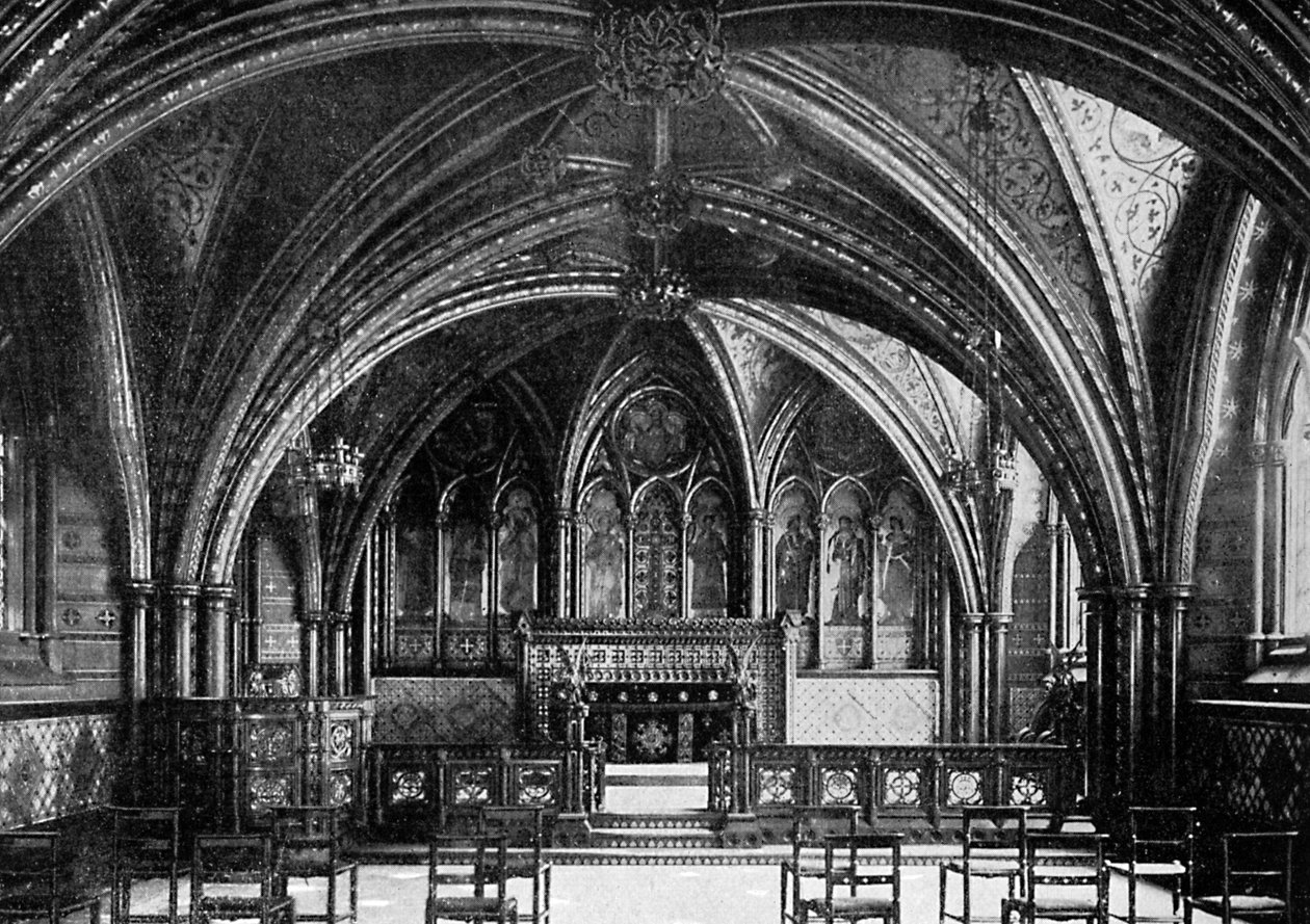 The Crypt Chapel, Westminster, c1920 af Unbekannt