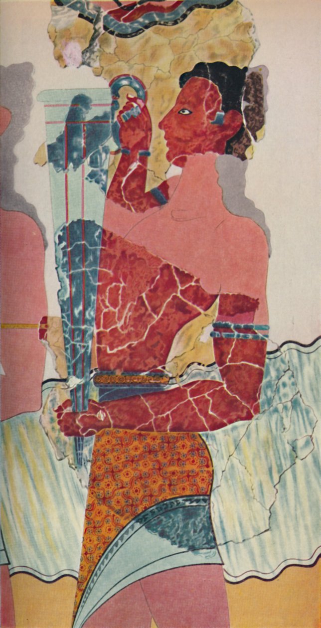 The Cup-Bearer, minoisk, c1950. af Unbekannt