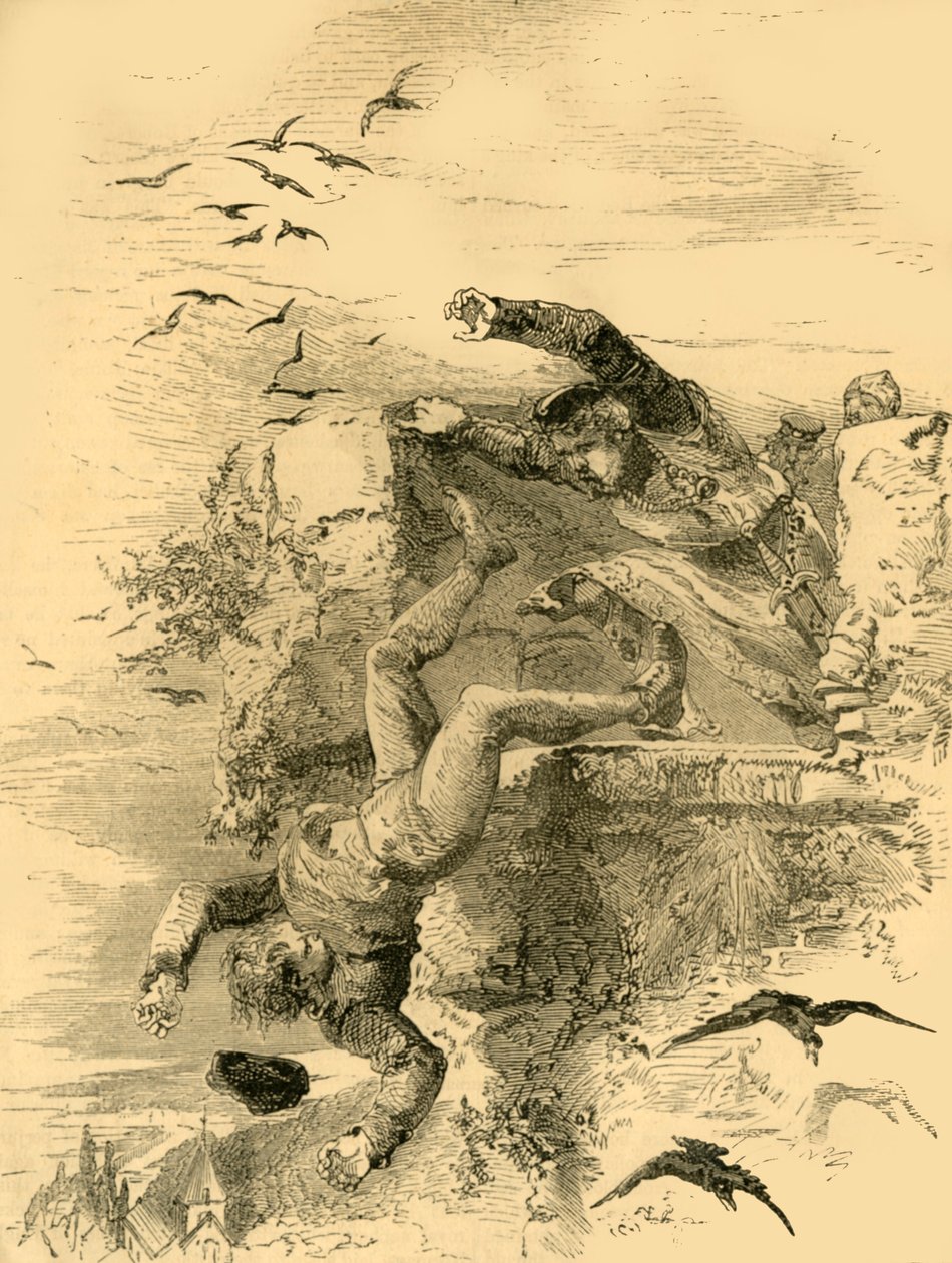 Conans død, c1890. af Unbekannt