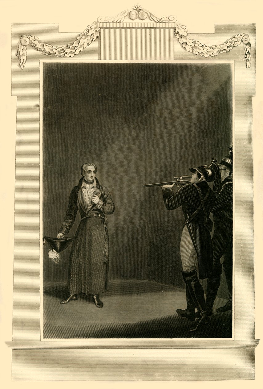 Murats død, 1815, 1816. af Unbekannt