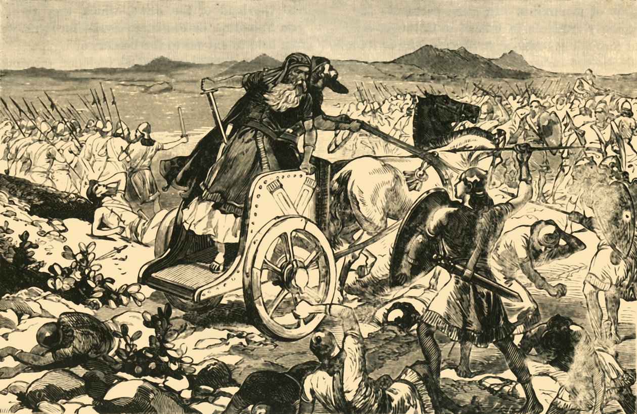 Adonisedecks nederlag, 1890. af Unbekannt