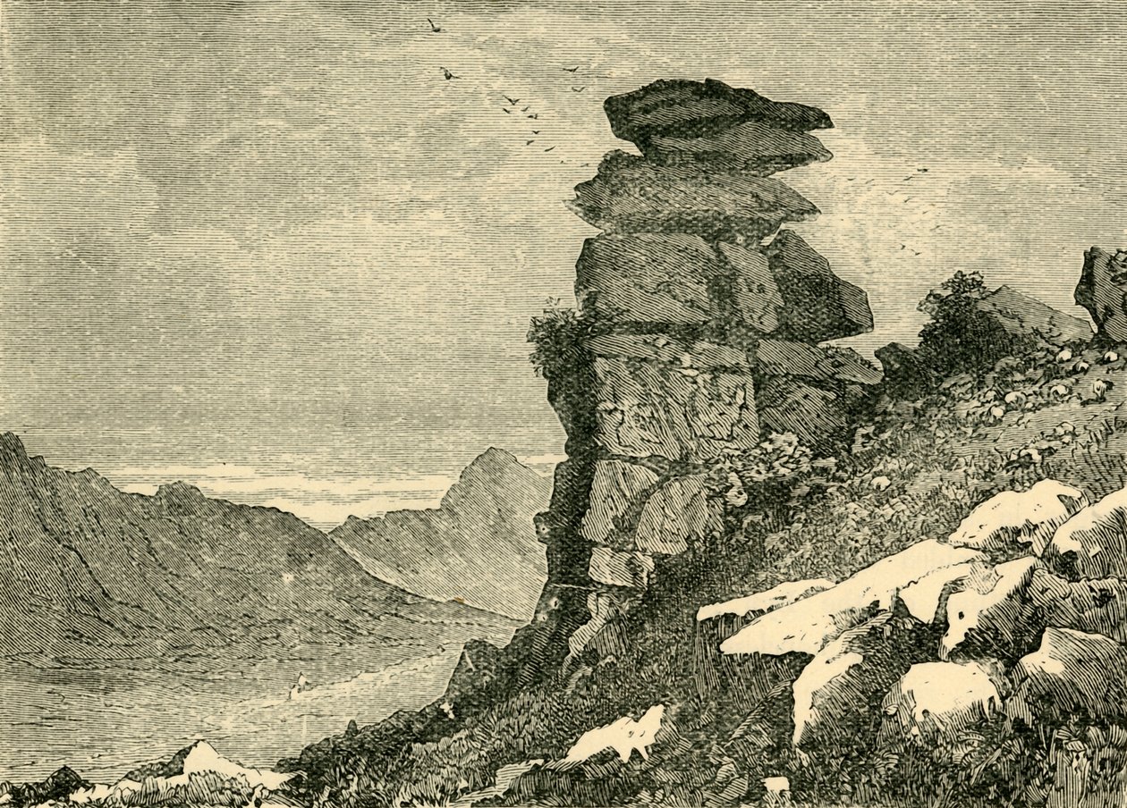 The Devils Cheese-Ring, 1898. af Unbekannt
