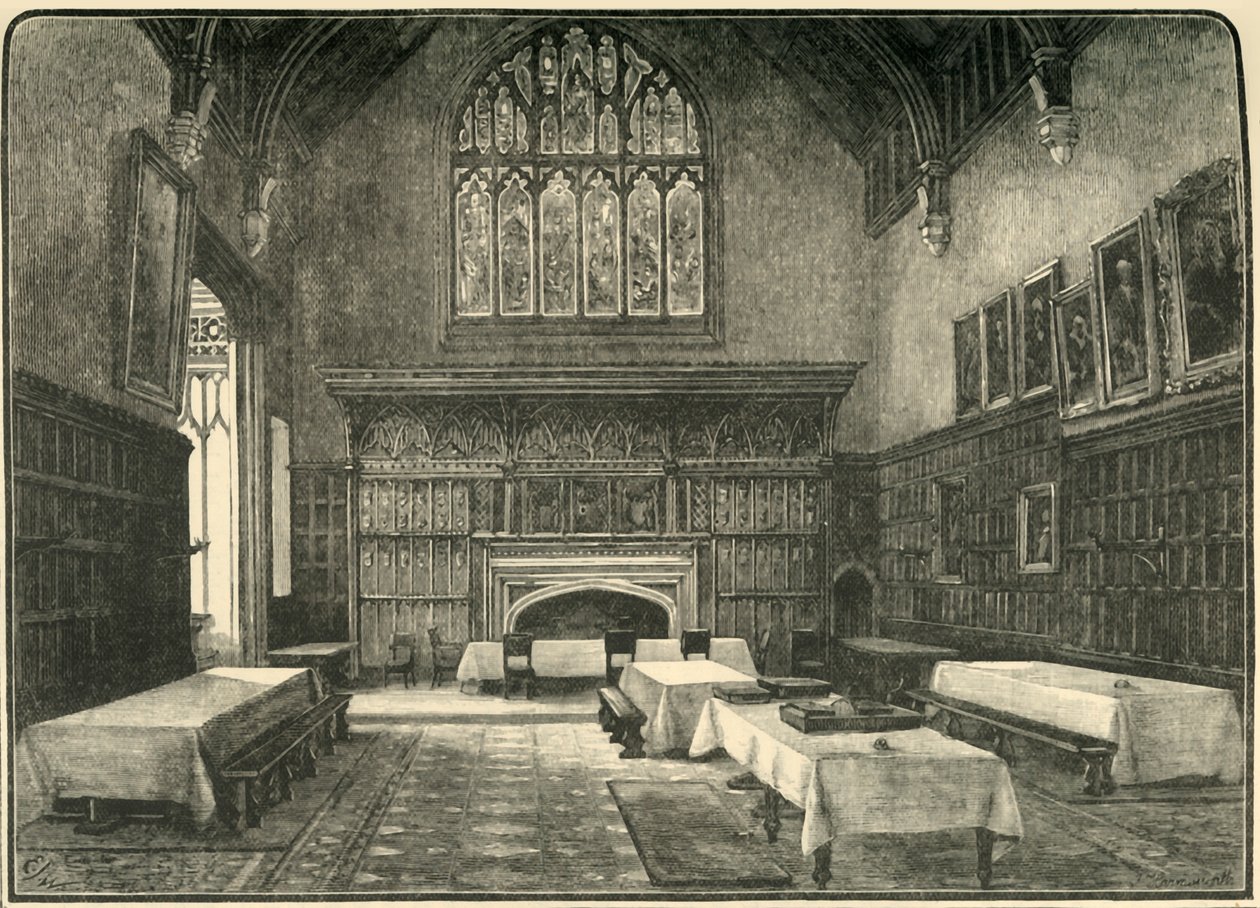 Spisestuen, 1898. af Unbekannt