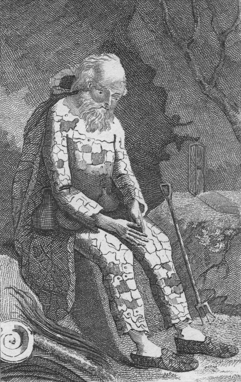 Dinton-eremiten, c1800-tallet af Unbekannt