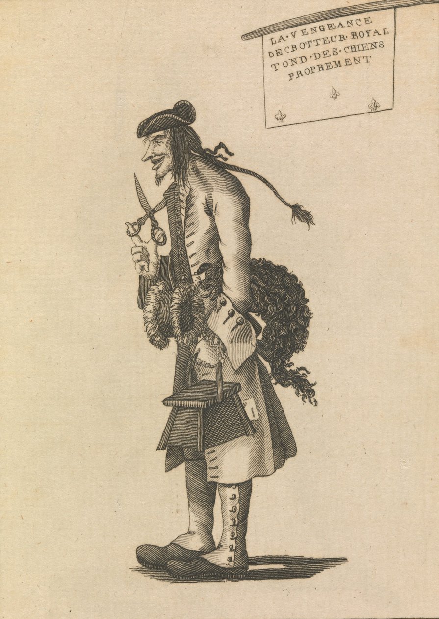 Hundefrisøren, 25. april 1771. af Unbekannt