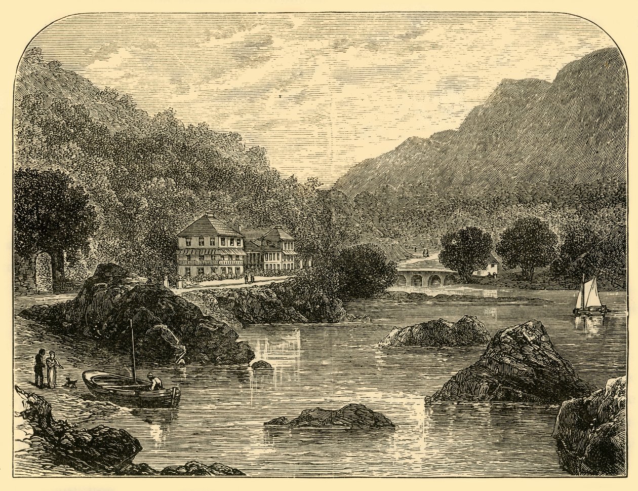 Eccles Hotel, 1898. af Unbekannt