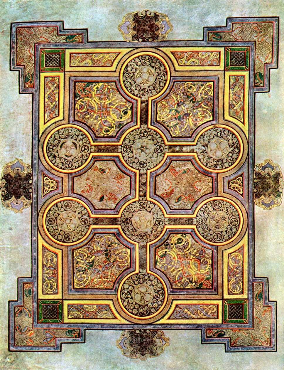 The Eight Circled Cross, 800 AD, 20. århundrede af Unbekannt