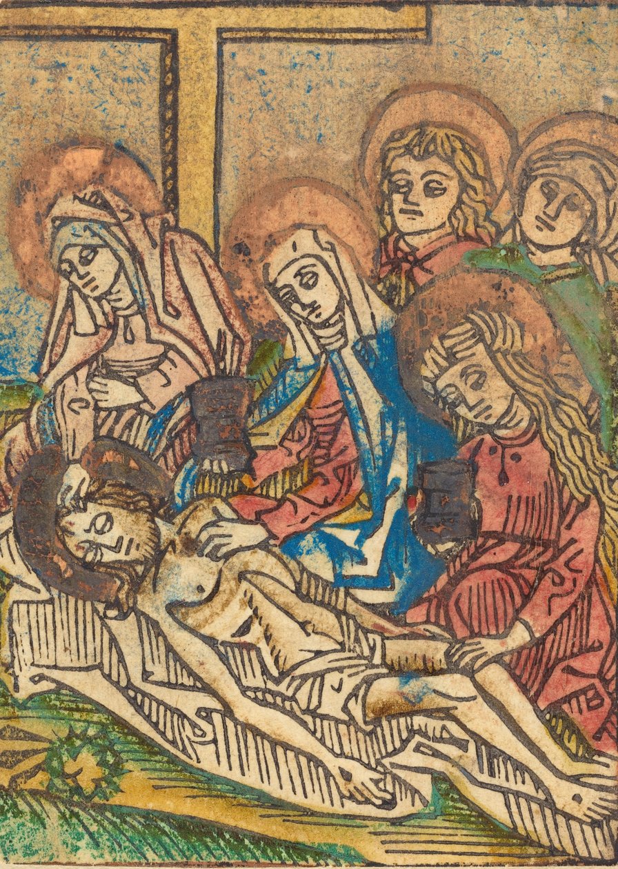 Kristi balsamering, ca. 14801490. af Unbekannt