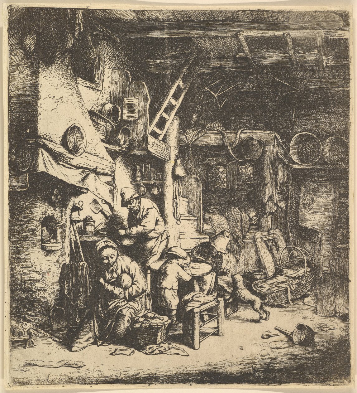 Familien omvendt kopi, 1610-85. af Unbekannt