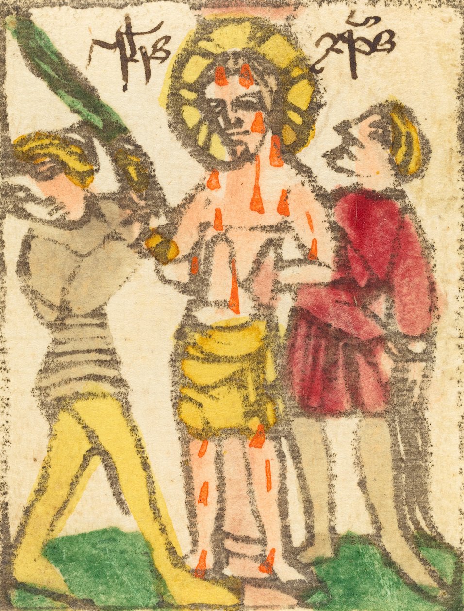 The flagellation, 14251450. af Unbekannt