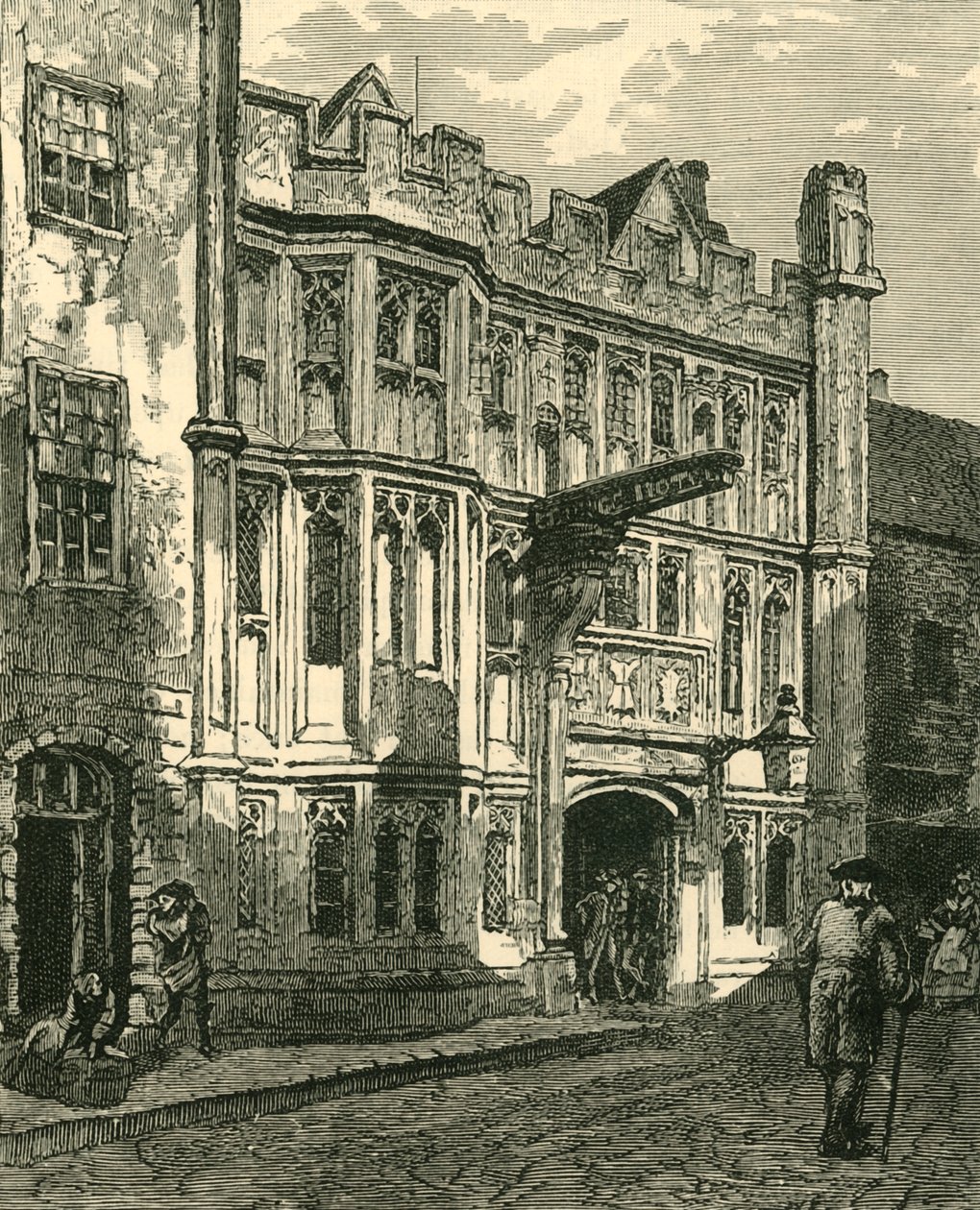 The George Inn, 1898. af Unbekannt