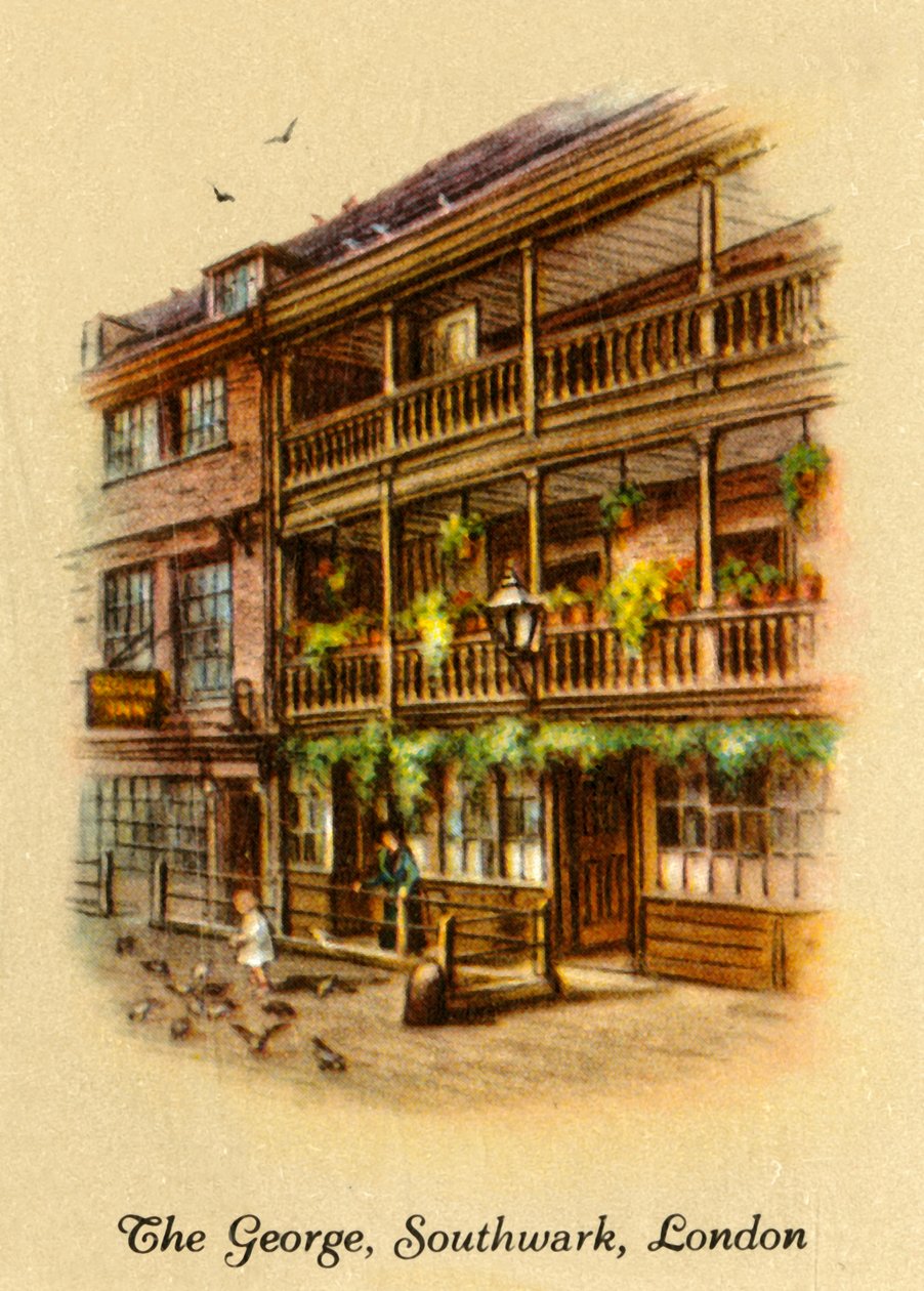 The George, Southwark, London, 1936. af Unbekannt