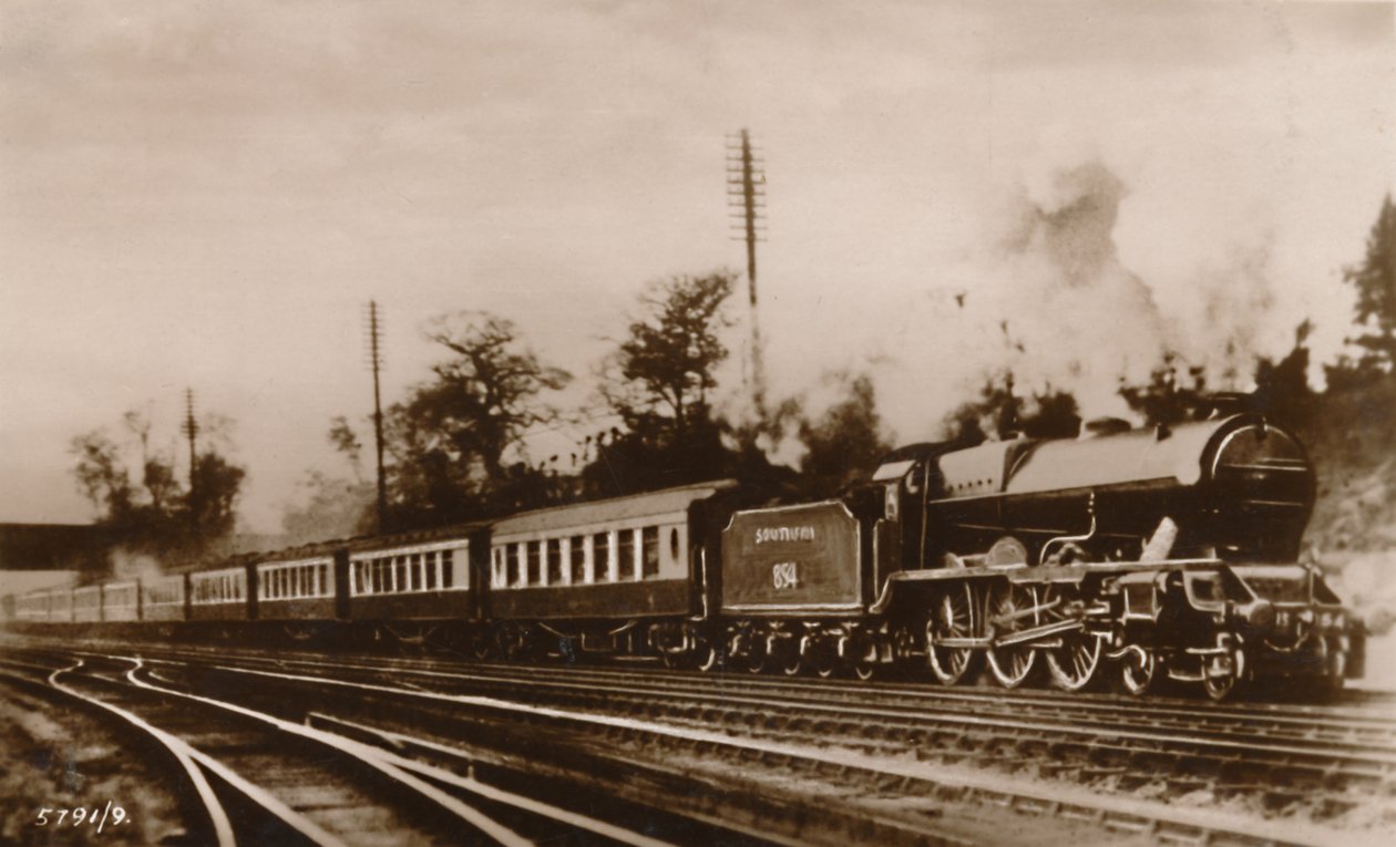 The Golden Arrow Service, Southern Railway, c1930. af Unbekannt