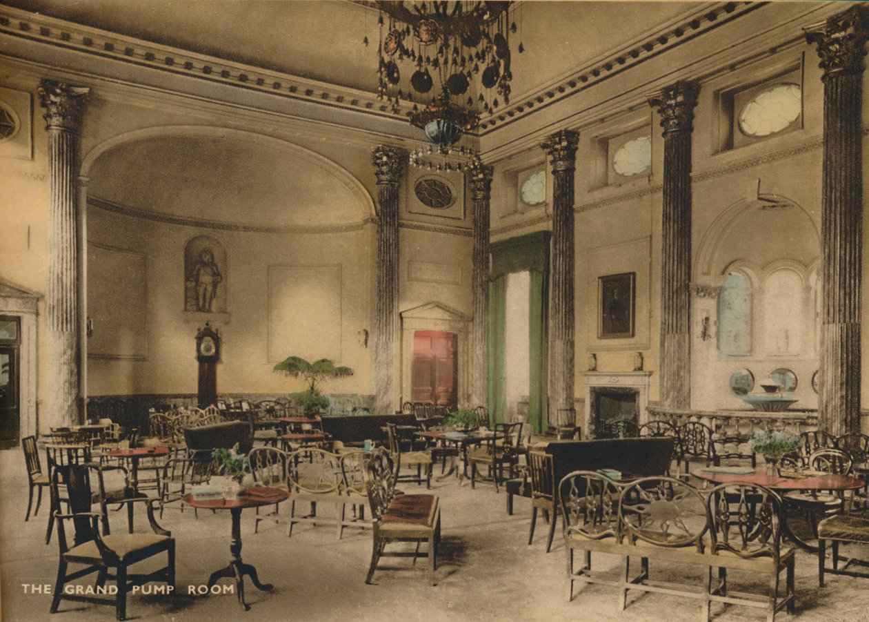The Grand Pump Room, Bath, Somerset, c1925 af Unbekannt