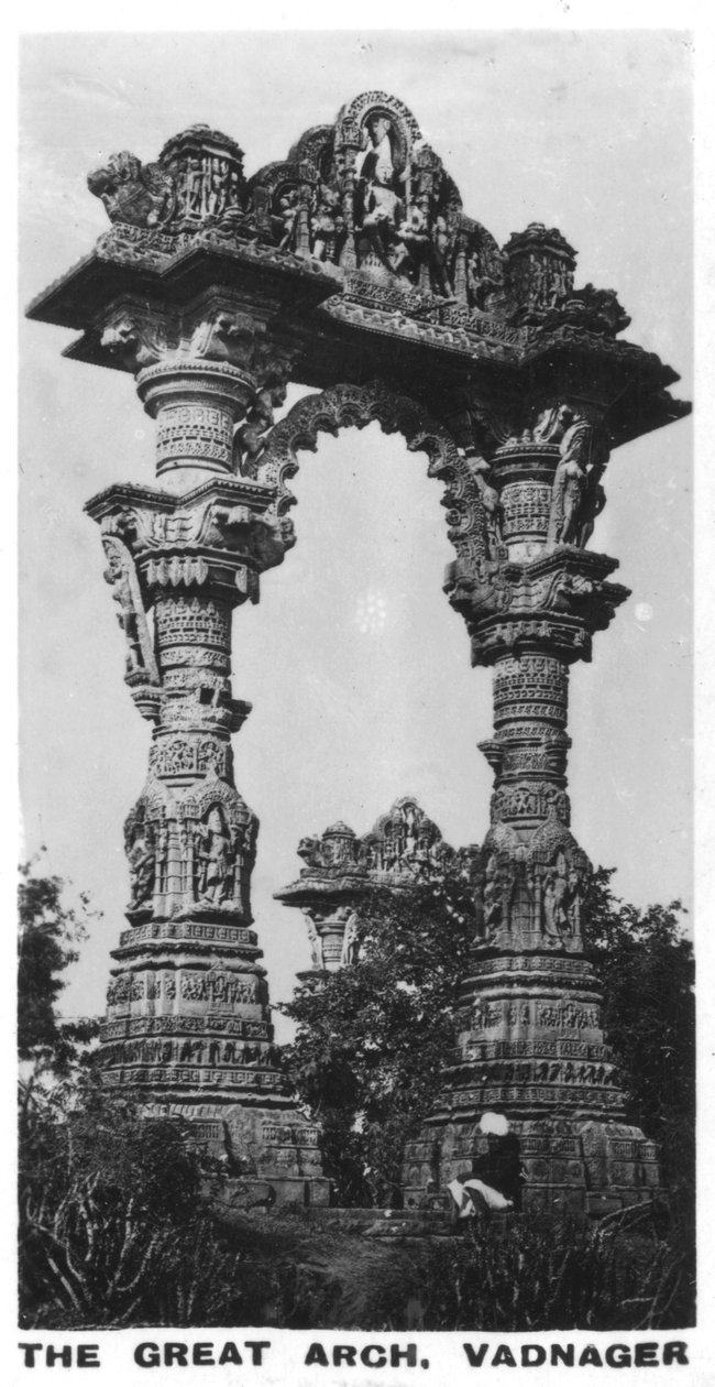 Den store bue, Vadnagar, Gujarat, Indien, c1925 af Unbekannt