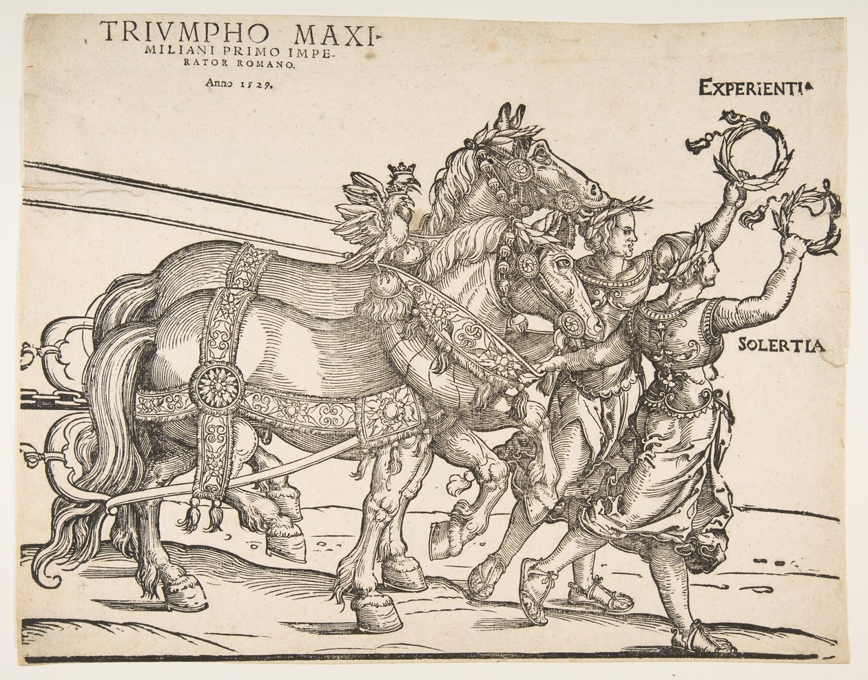 The Great Triumphal Car, otte ark.n.d. af Unbekannt