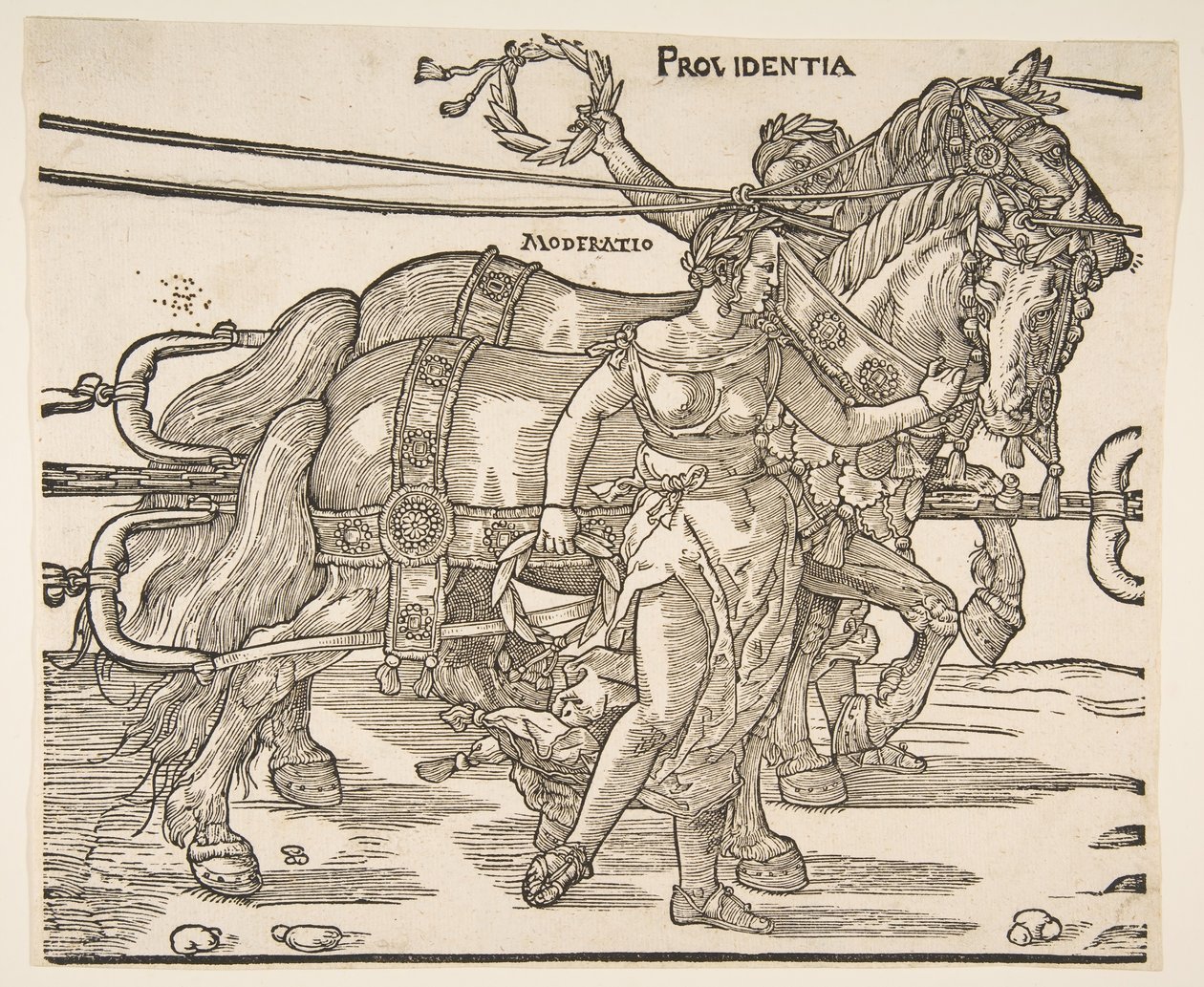 The Great Triumphal Car tredje blad.n.d. af Unbekannt