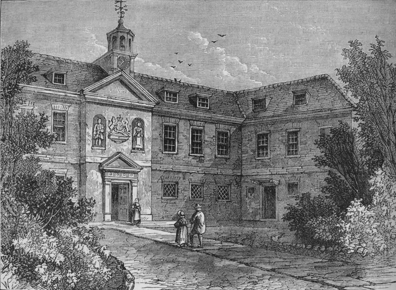 The Grey Coat School, Westminster, London, c1850 1878 af Unbekannt
