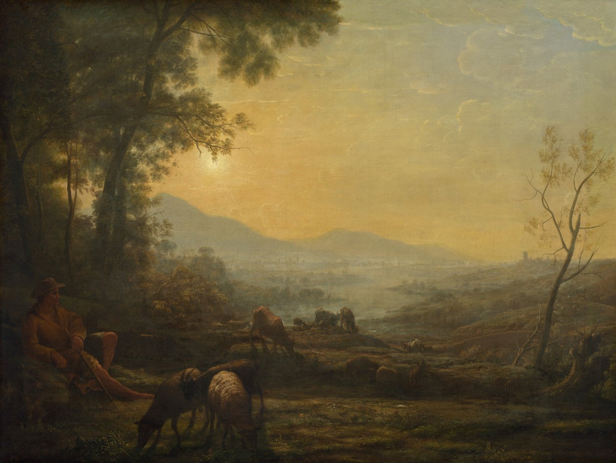 Hyrden, 1600- eller 1700-tallet. af Unbekannt