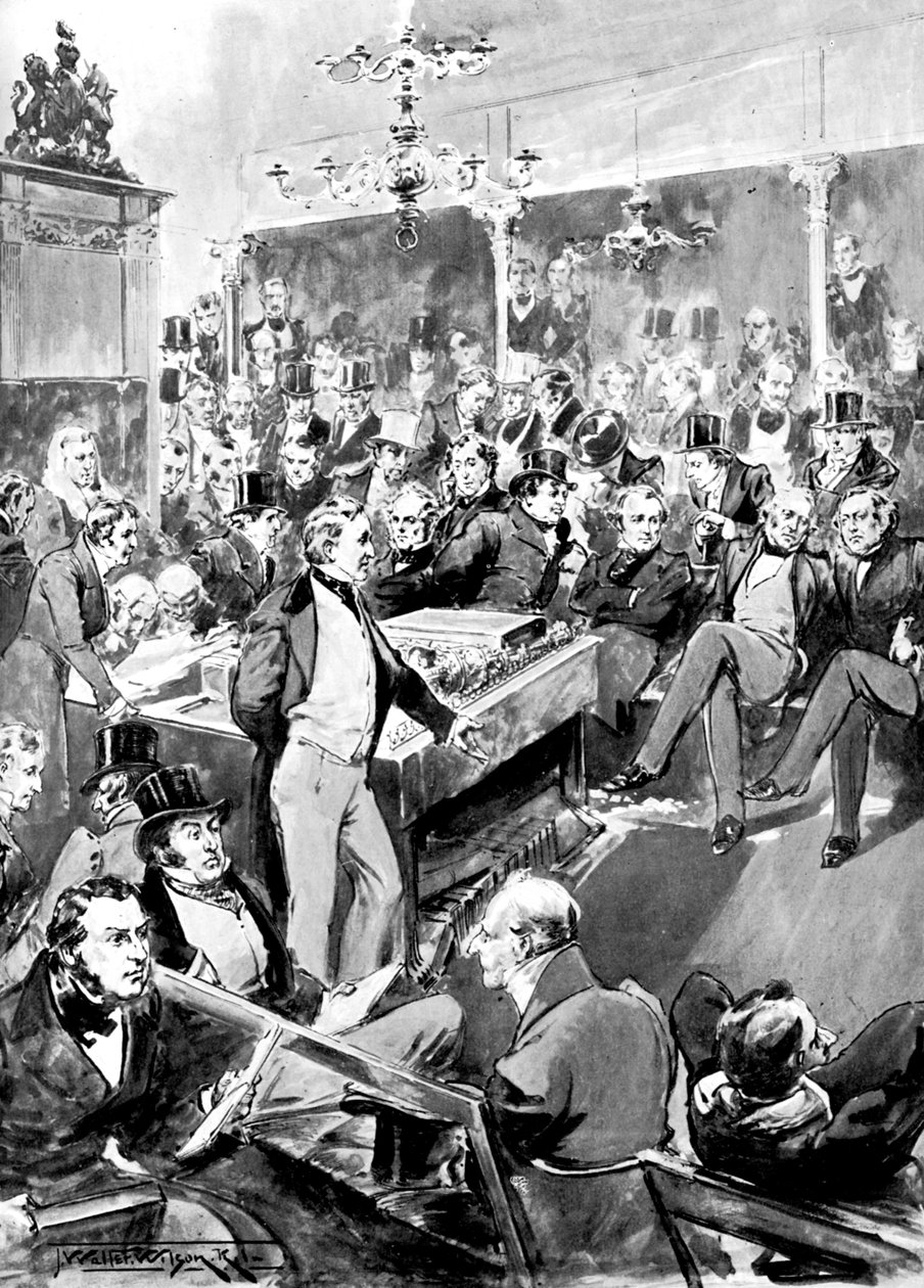 Underhuset i 1846 c1905 af Unbekannt