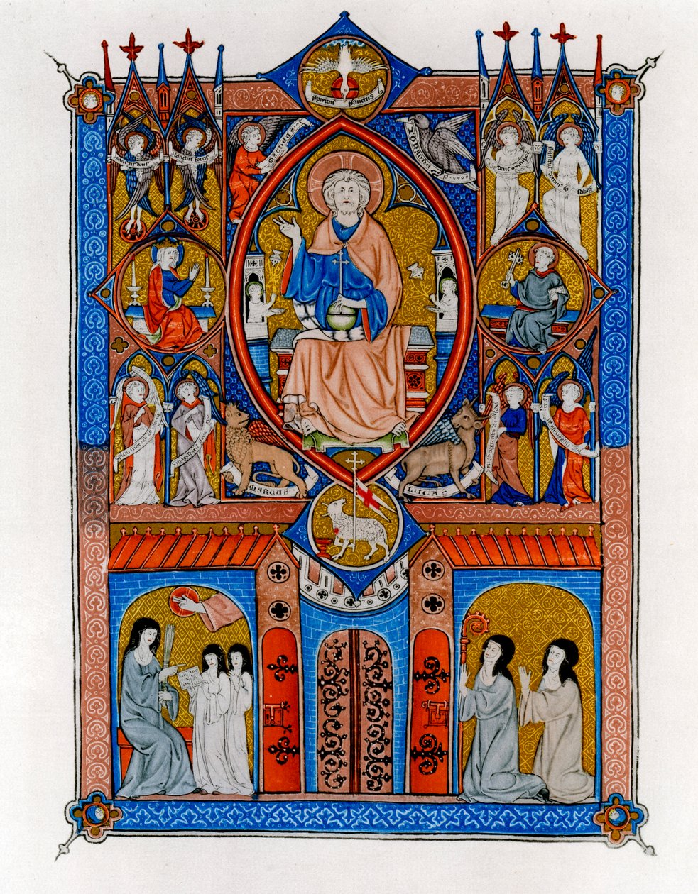 Den ideelle tilstand af Sainte Abbaye, c1300 af Unbekannt