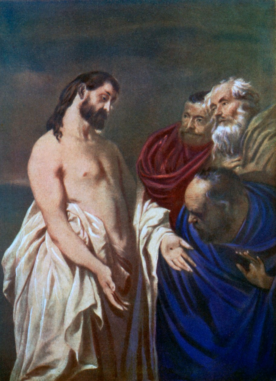 The Incredulation of Thomas, 1926 af Unbekannt