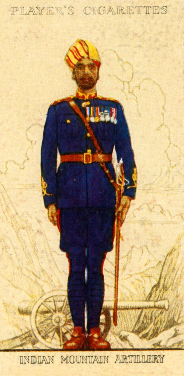 Det indiske bjergartilleri, 1936. af Unbekannt