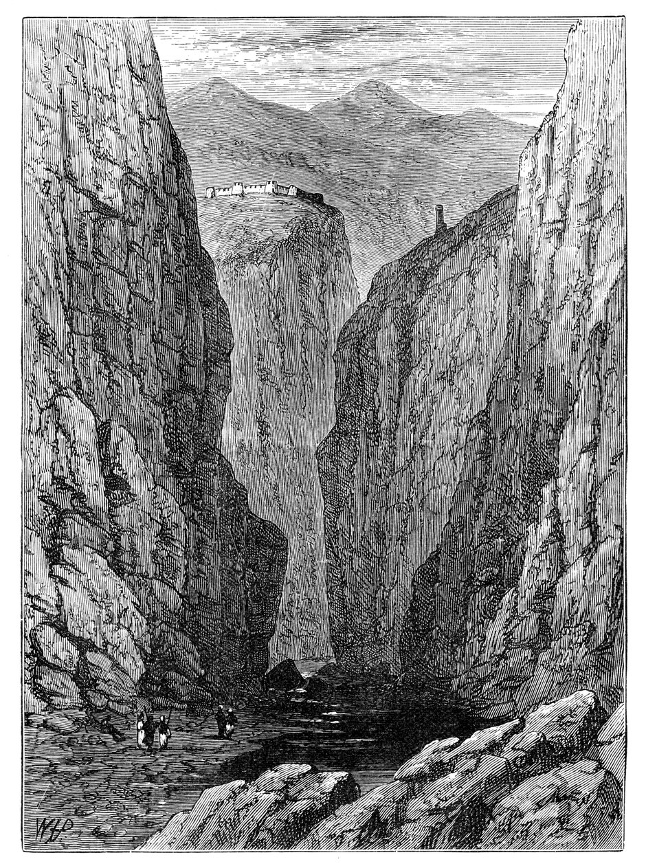 Khyber-passet, Afghanistan, 1900 af Unbekannt