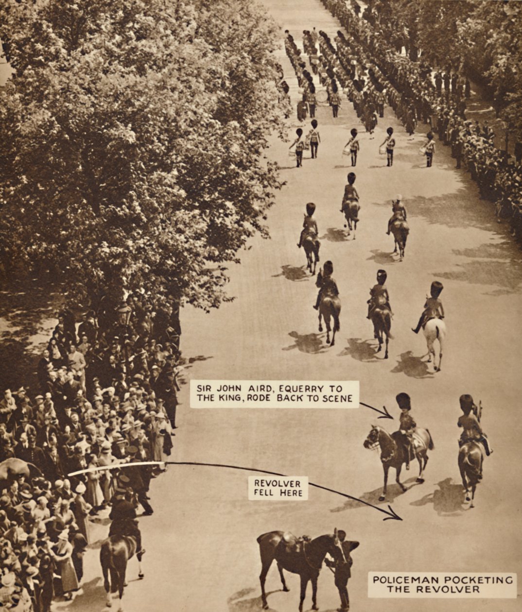 Kongen red videre, 1937 af Unbekannt