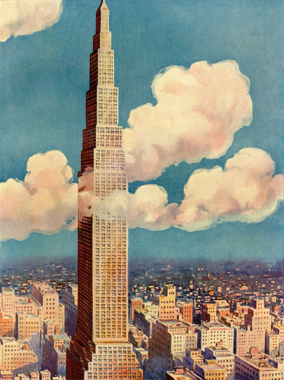 Skyskrabernes konge - Larkin Tower, c1930. af Unbekannt