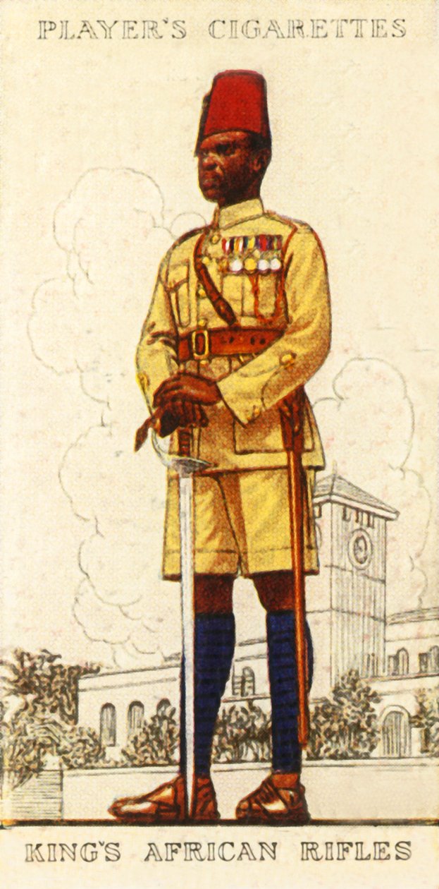The Kings African Rifles, 1936. af Unbekannt
