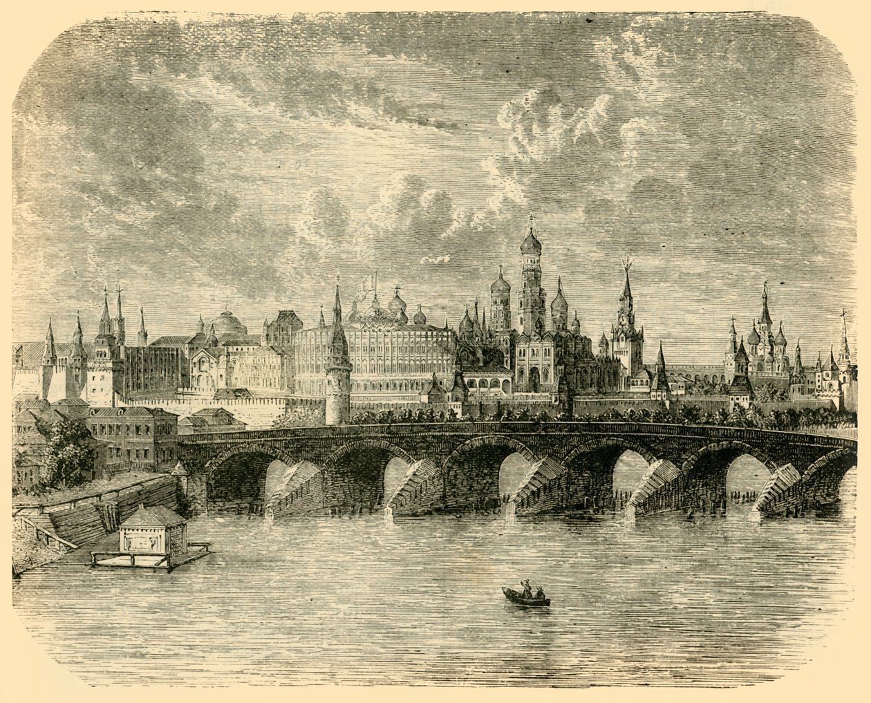 Kreml, Moskva, 1890. af Unbekannt