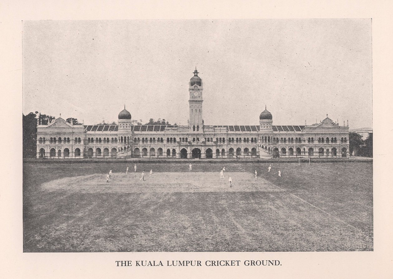 Kuala Lumpur Cricket Ground, Malaya, 1912. af Unbekannt