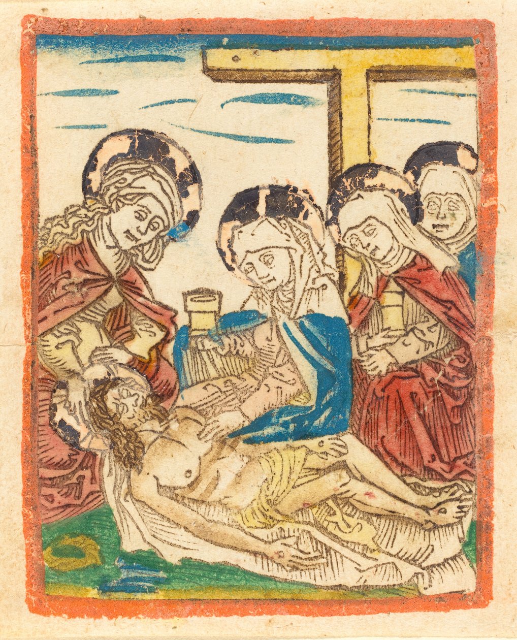 Klagesangen, ca. 14801490. af Unbekannt