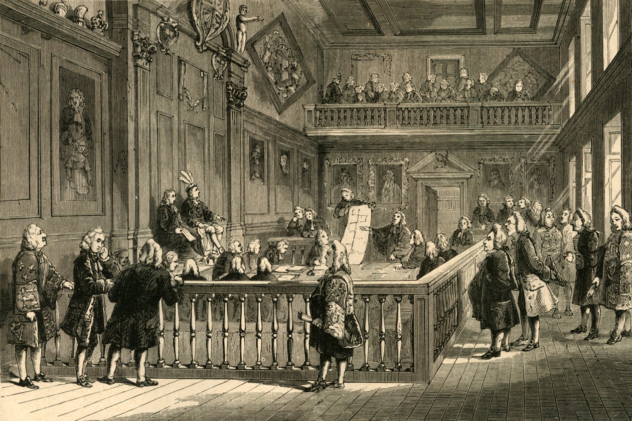 Den sidste heraldiske domstol, 1897. af Unbekannt