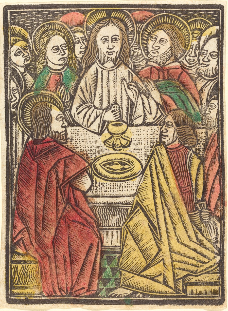Den sidste nadver, ca. 1480. af Unbekannt