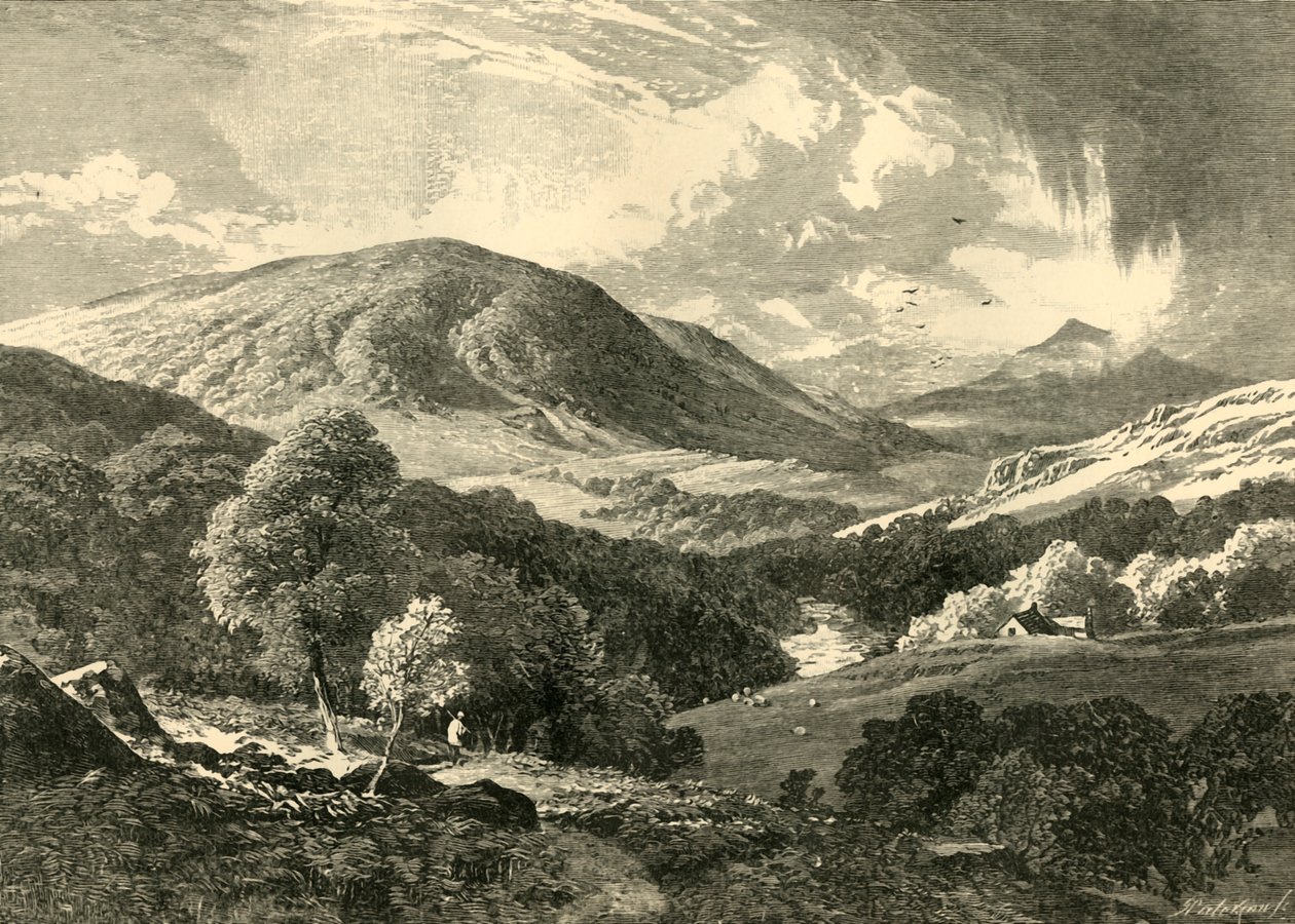 Lledr-dalen, 1898. af Unbekannt