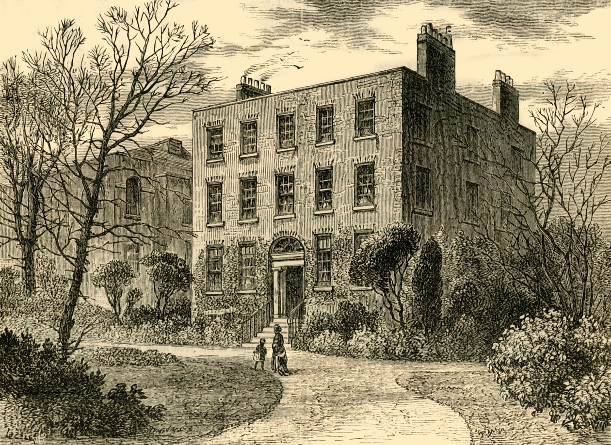 The Manor-House, Dalston, c1876. af Unbekannt