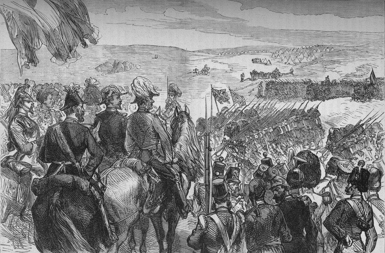 The March Past, c1880 af Unbekannt