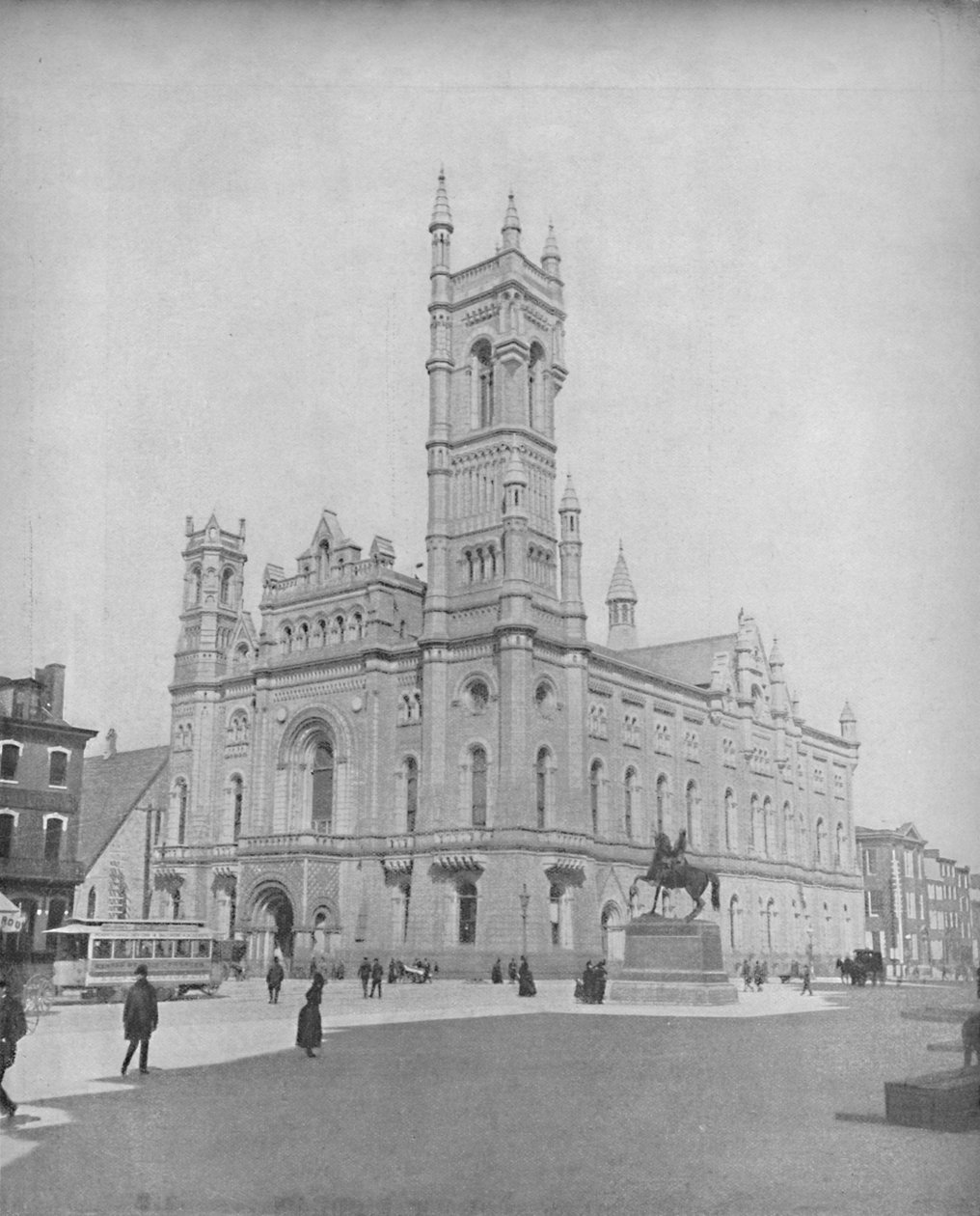 Frimurertemplet, Philadelphia, c1897. af Unbekannt