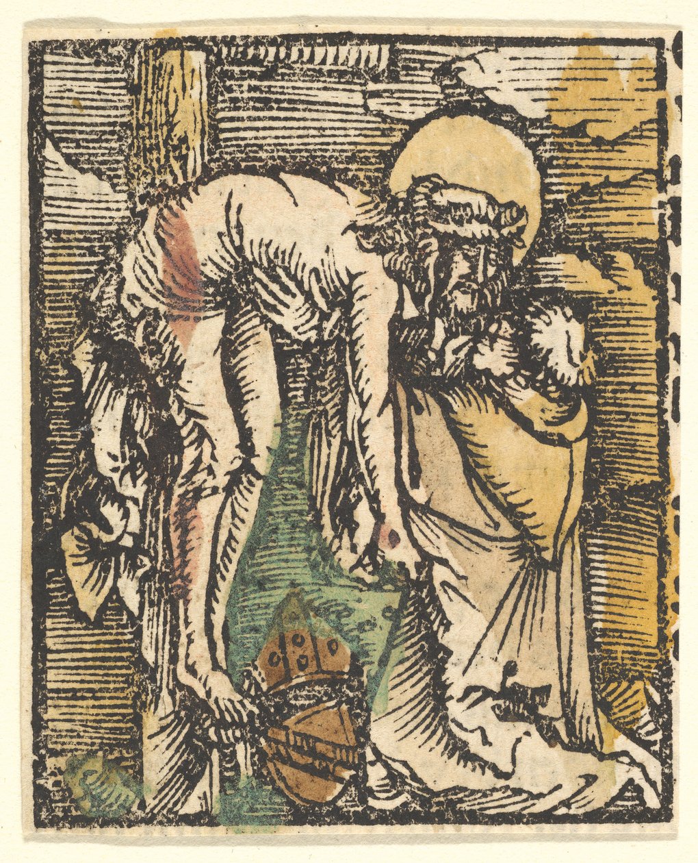 The Miracle of St. Bernard kopi, efter 1512. af Unbekannt