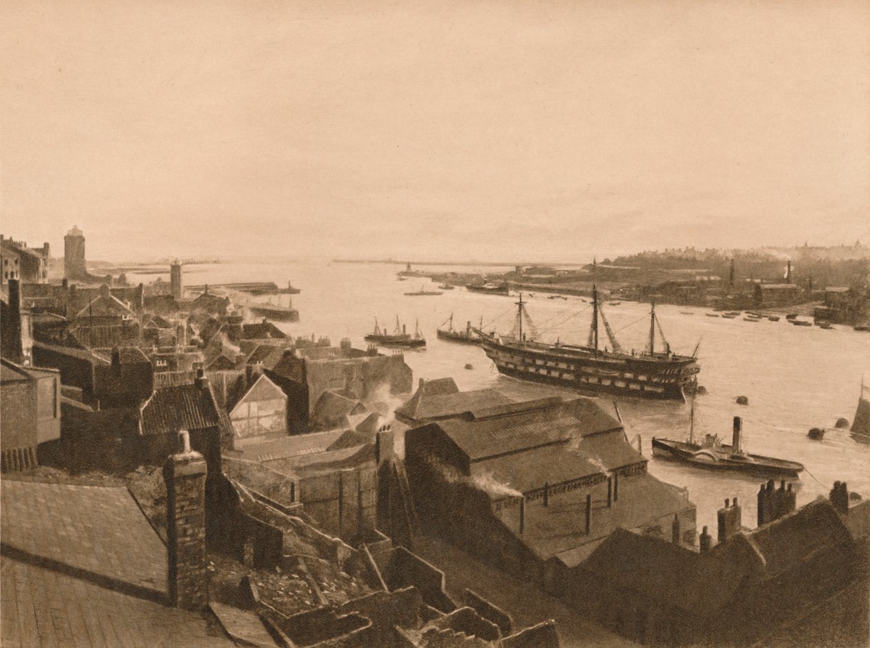 The Mouth of the Tyne, 1902 af Unbekannt