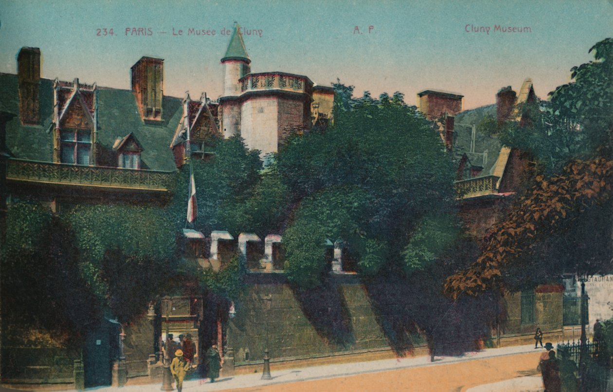 Musee de Cluny Cluny Museum, Paris, c1920 af Unbekannt