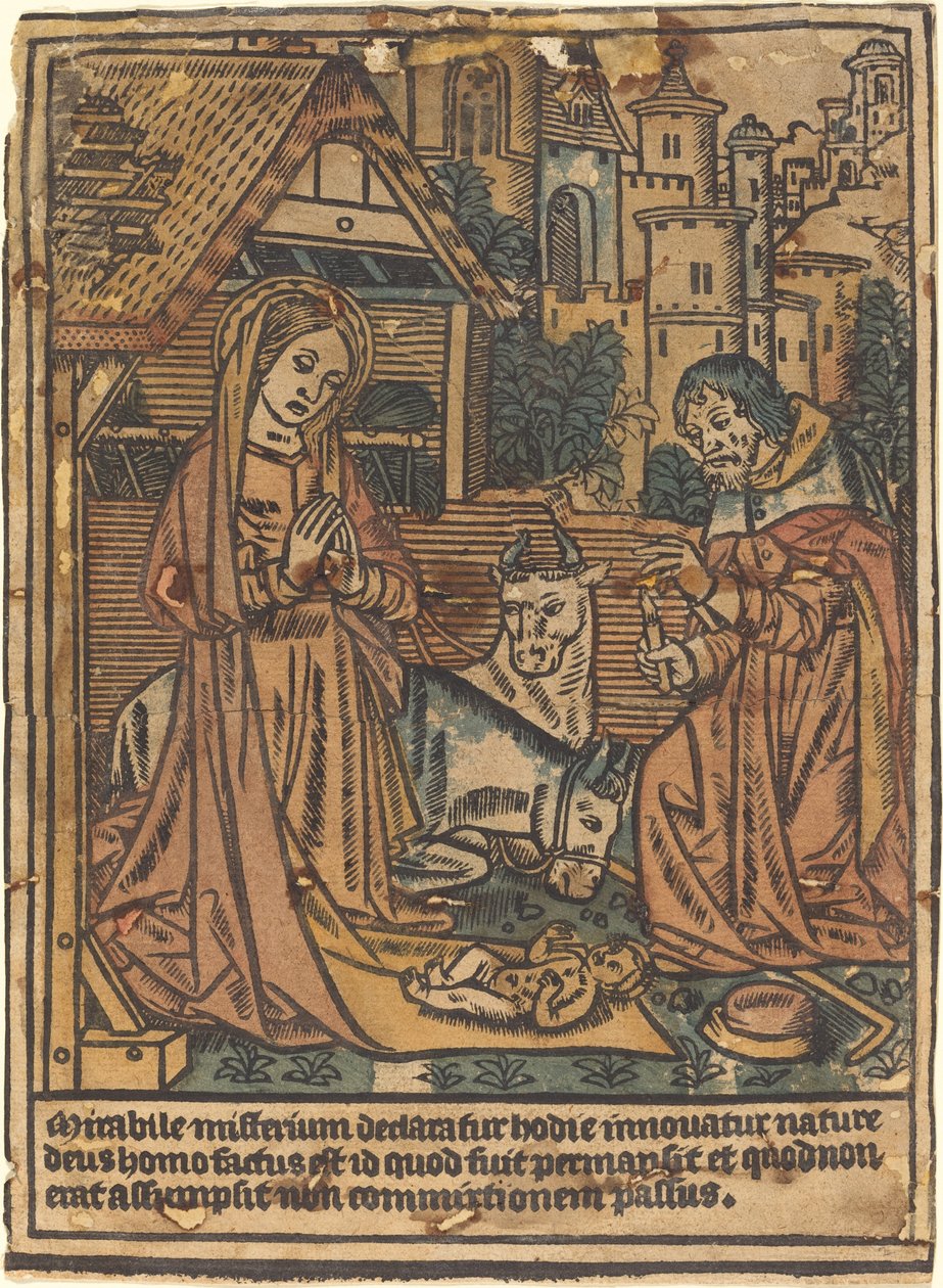 Fødselen, 14901500. af Unbekannt