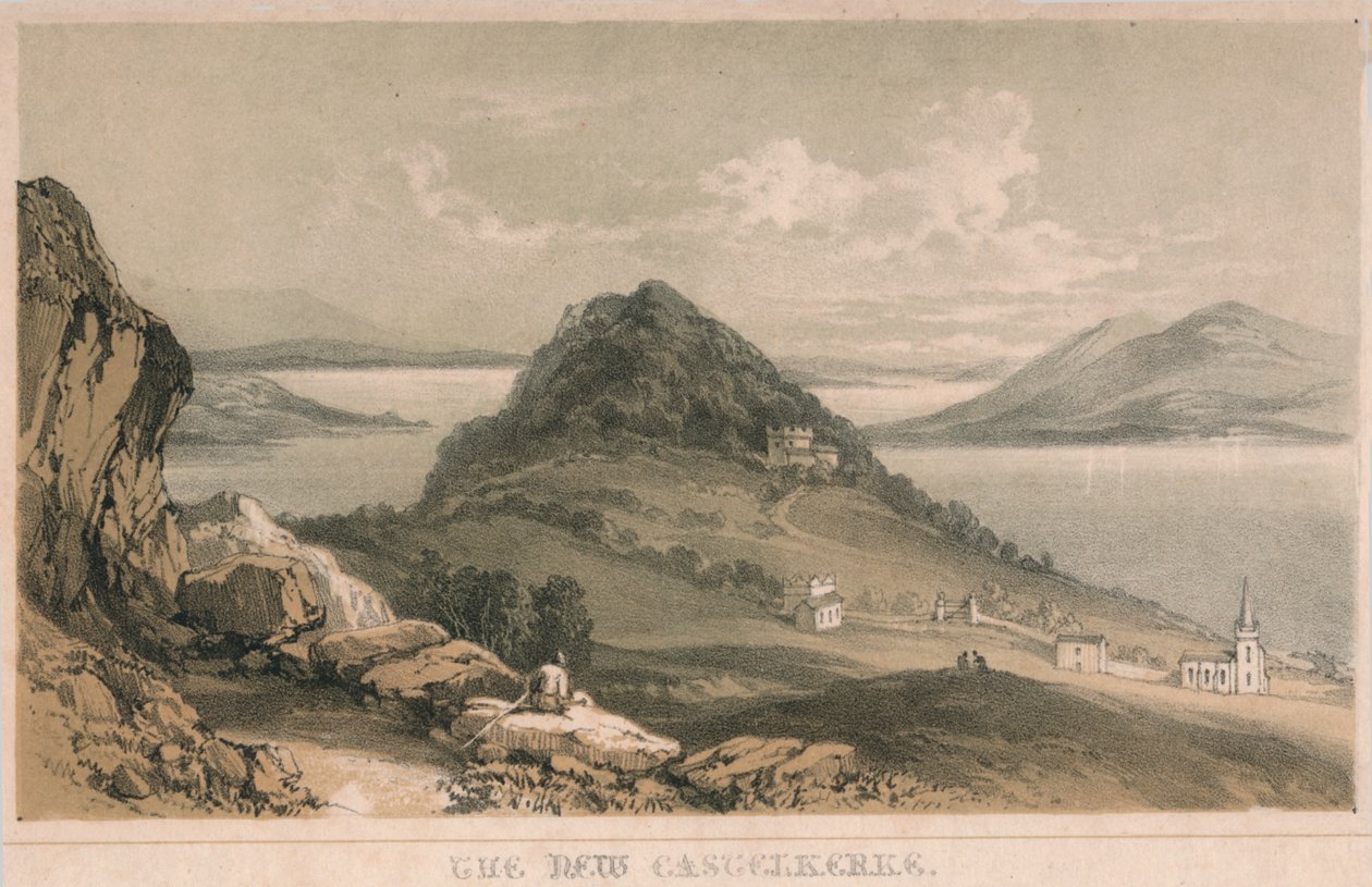 Den nye Castelkerke, c1850
