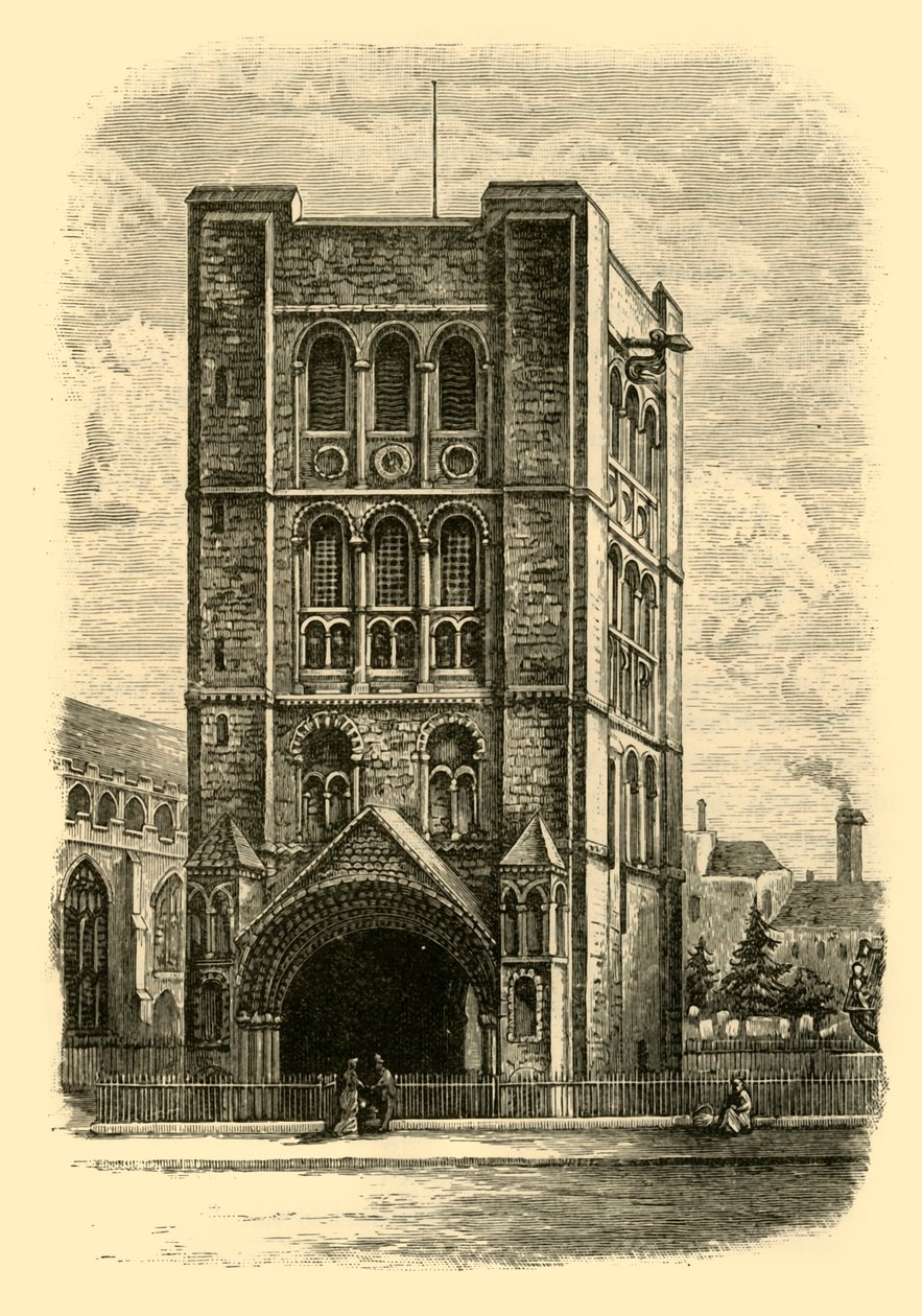 Norman Tower, 1898. af Unbekannt