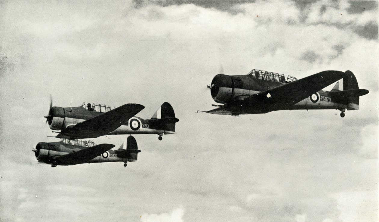 Den nordamerikanske Harvard, 1941. af Unbekannt