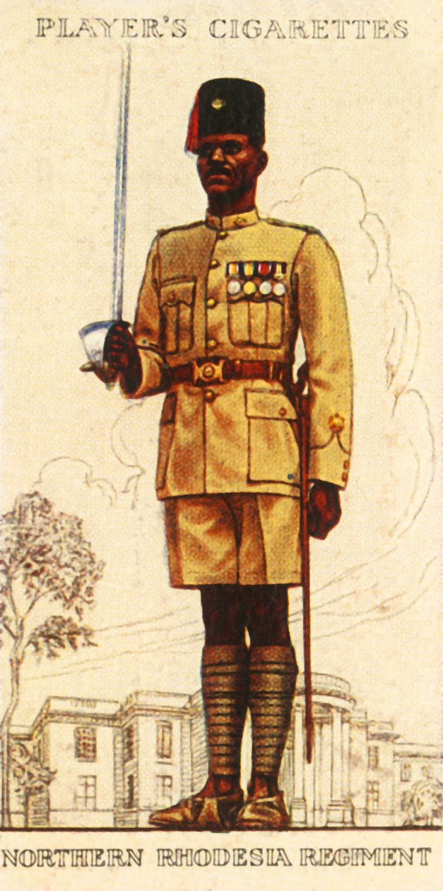 Det nordlige Rhodesia-regiment, 1936. af Unbekannt